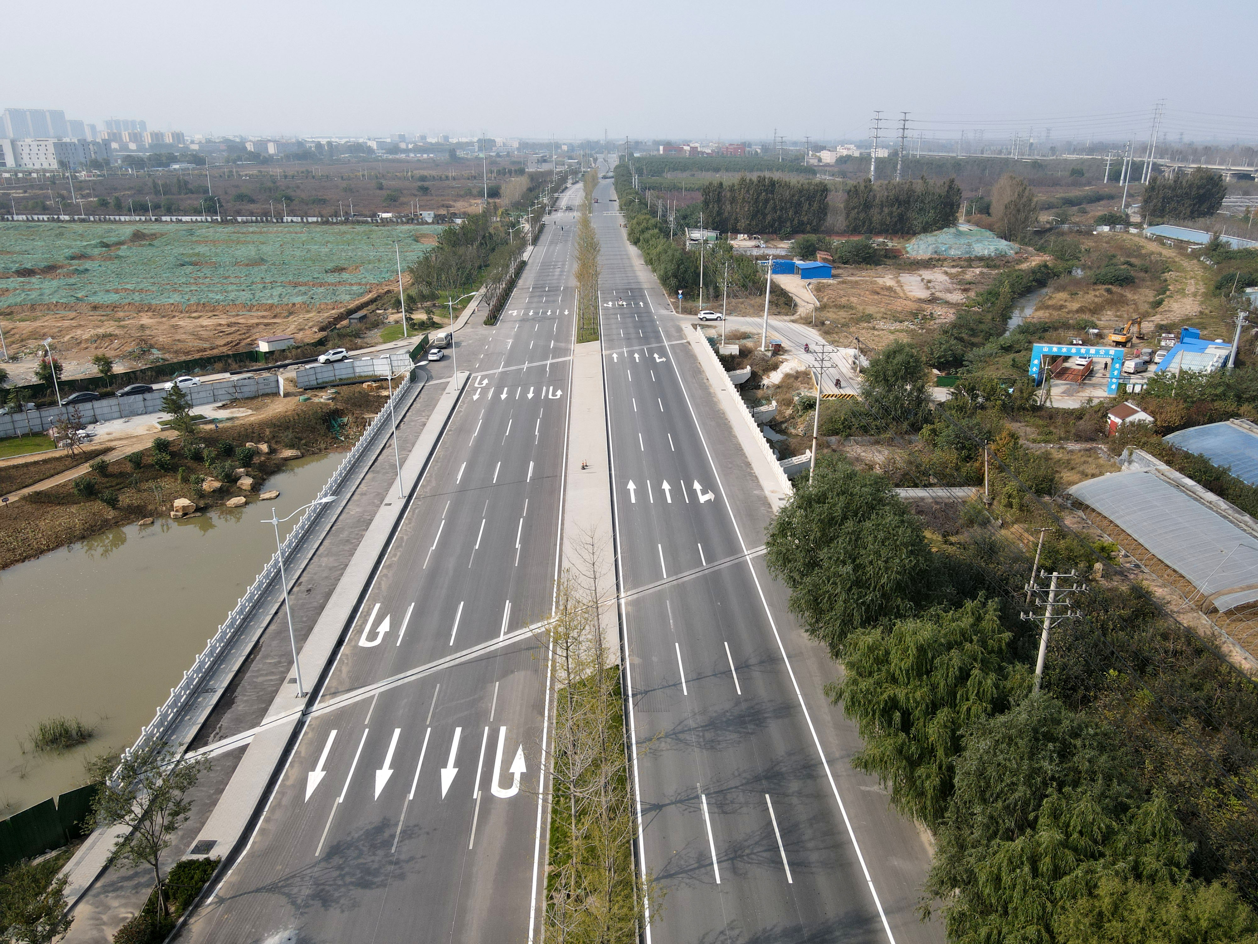 濟南市溫梁路（稼軒路至春暉路）道路建設(shè)工程